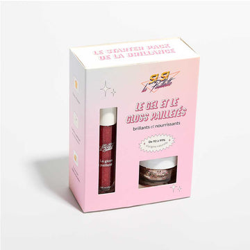 Coffret Gel et Gloss Pailletés Vegas