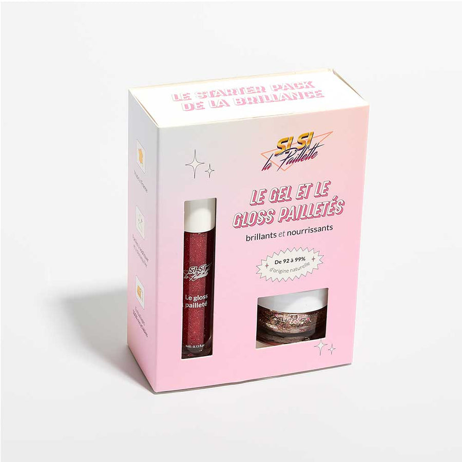 Vegas Glitter Gel and Gloss Set