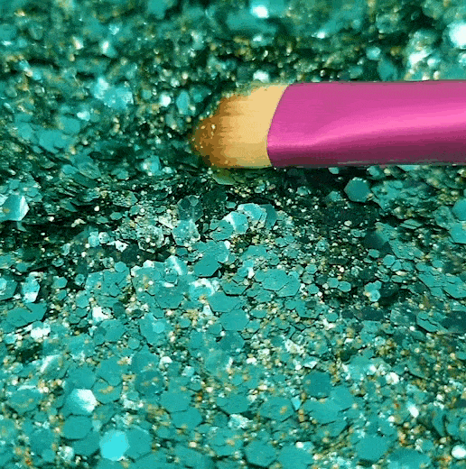 Green Kiss Glitter