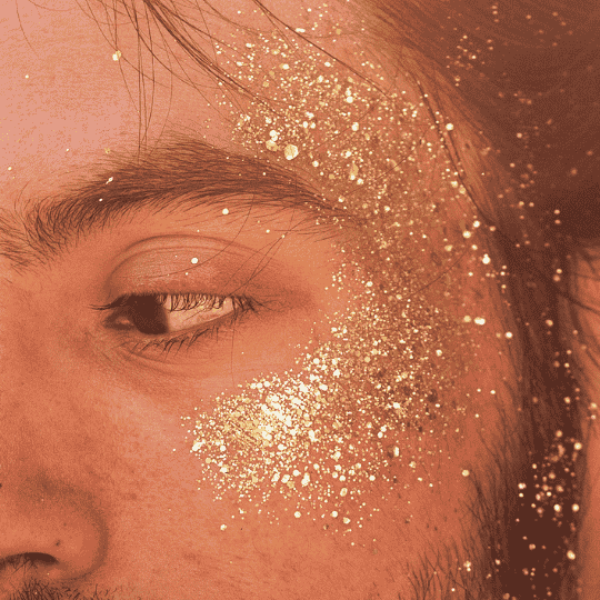Golden Morning Glitter