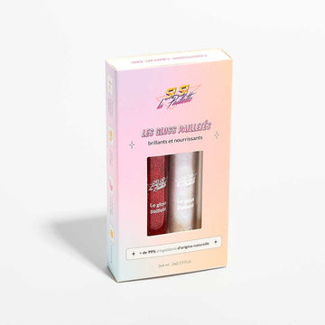 Coffret 2 Gloss Pailletés Rubis Holo