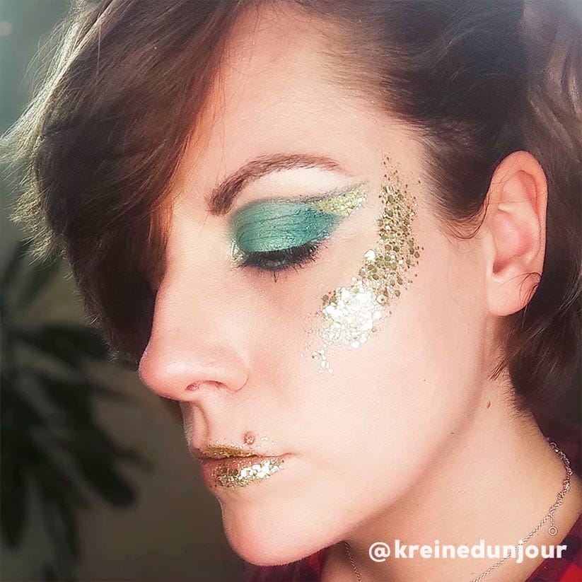 Golden Morning Glitter