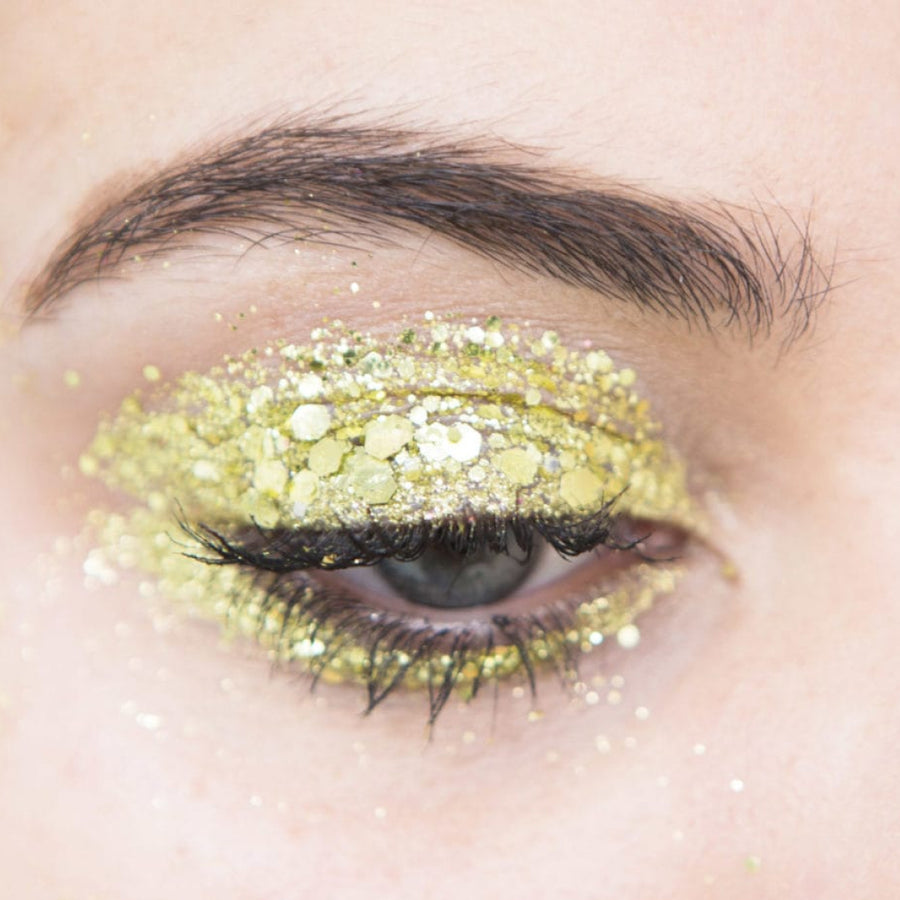 Golden Morning Glitter