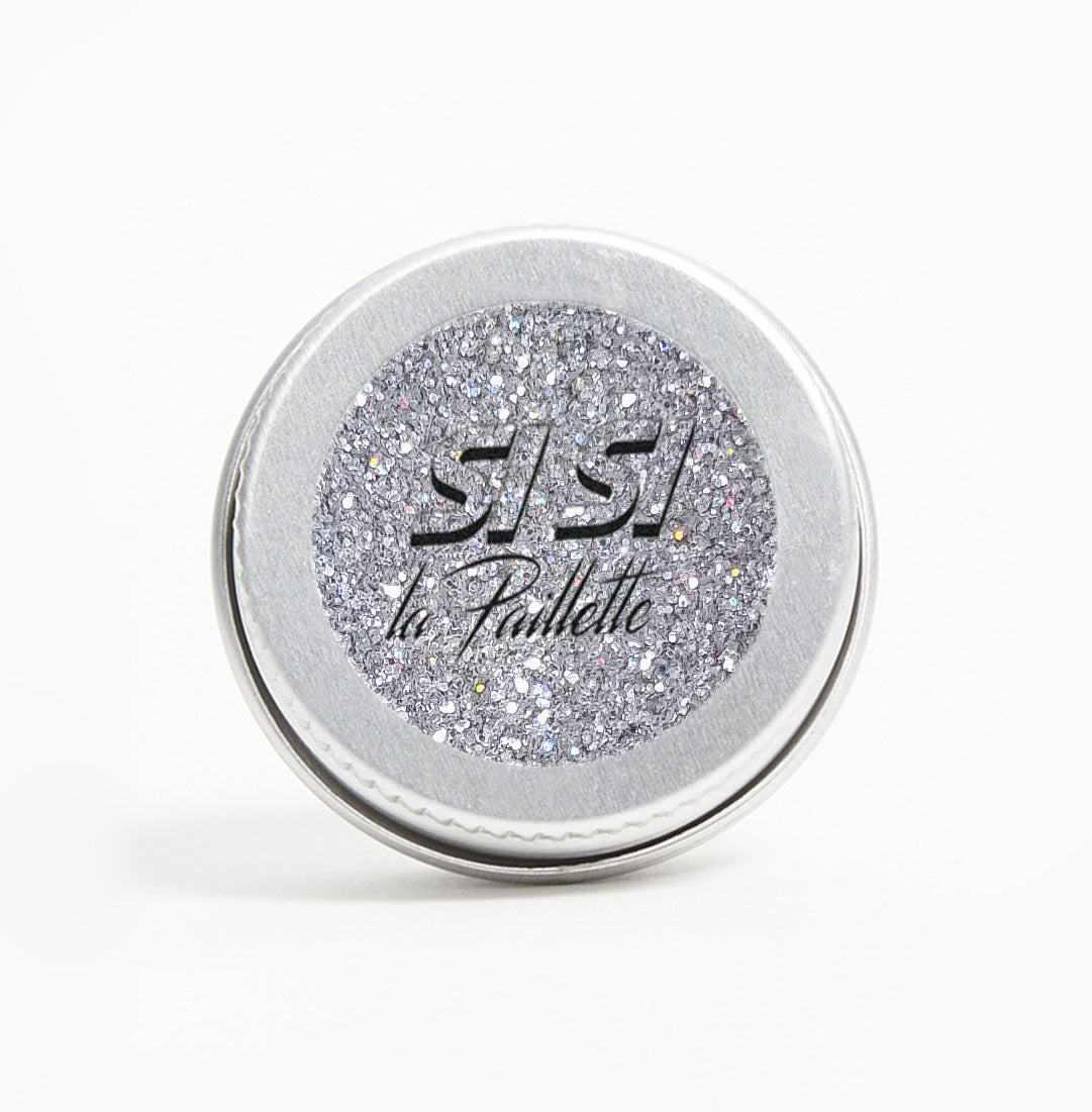 Fine Silver Holographic Glitter
