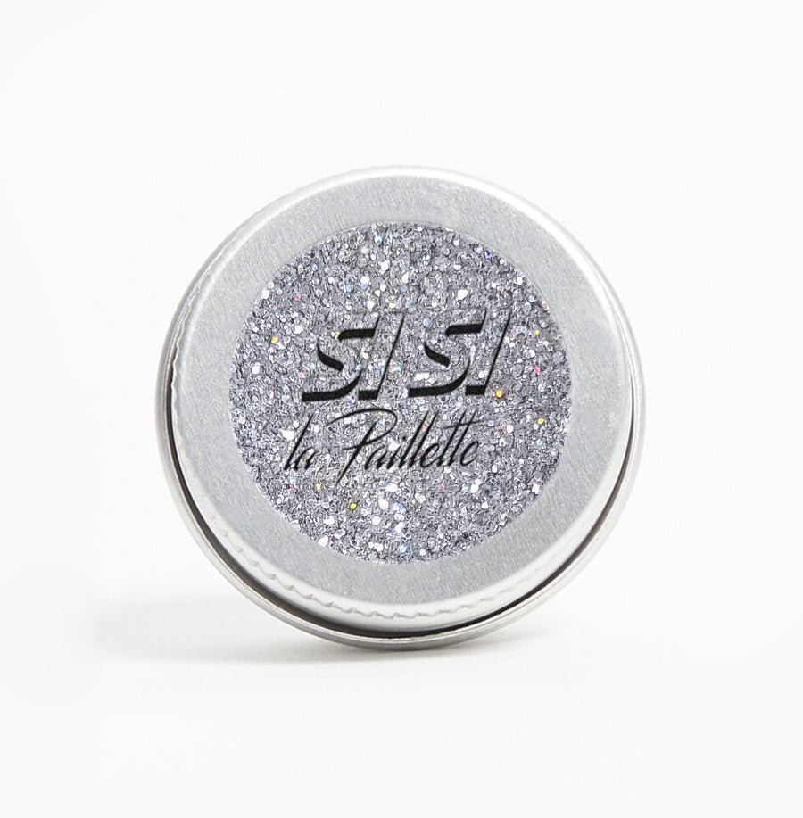 Fine Silver Holographic Glitter
