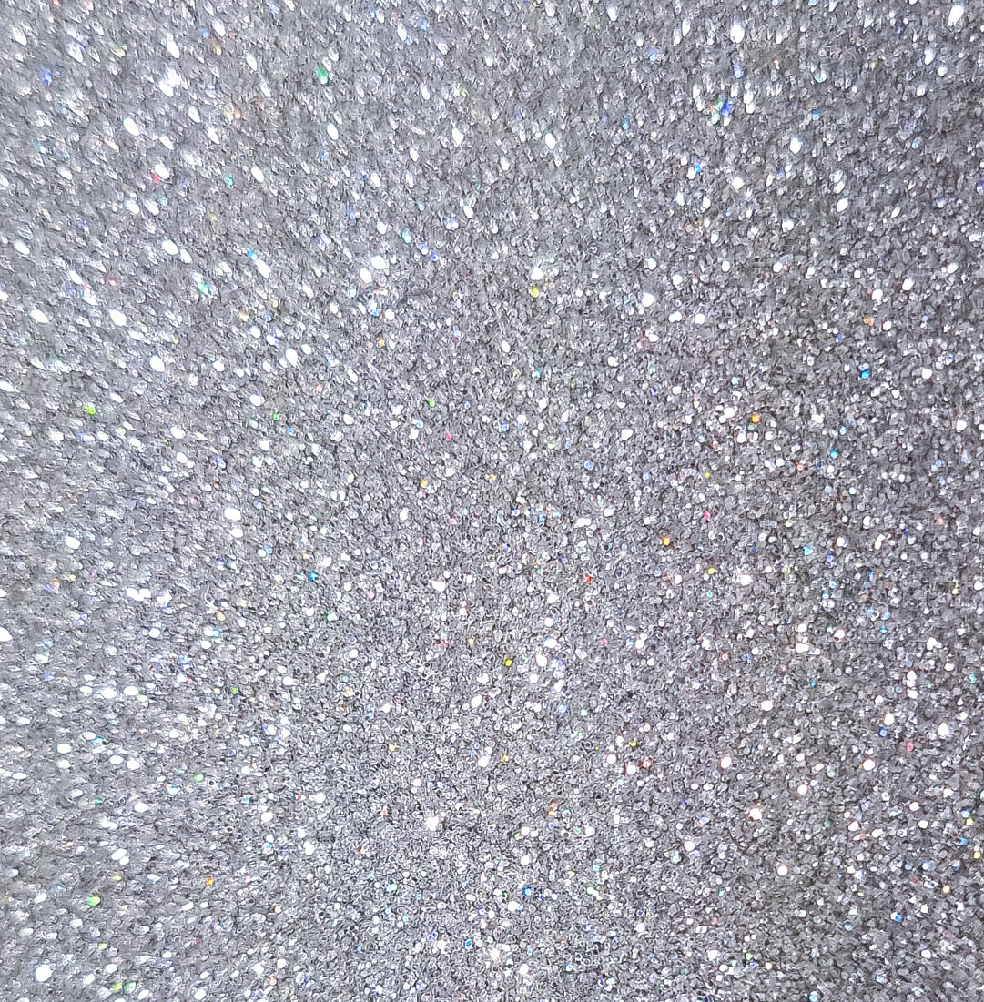 Fine Silver Holographic Glitter