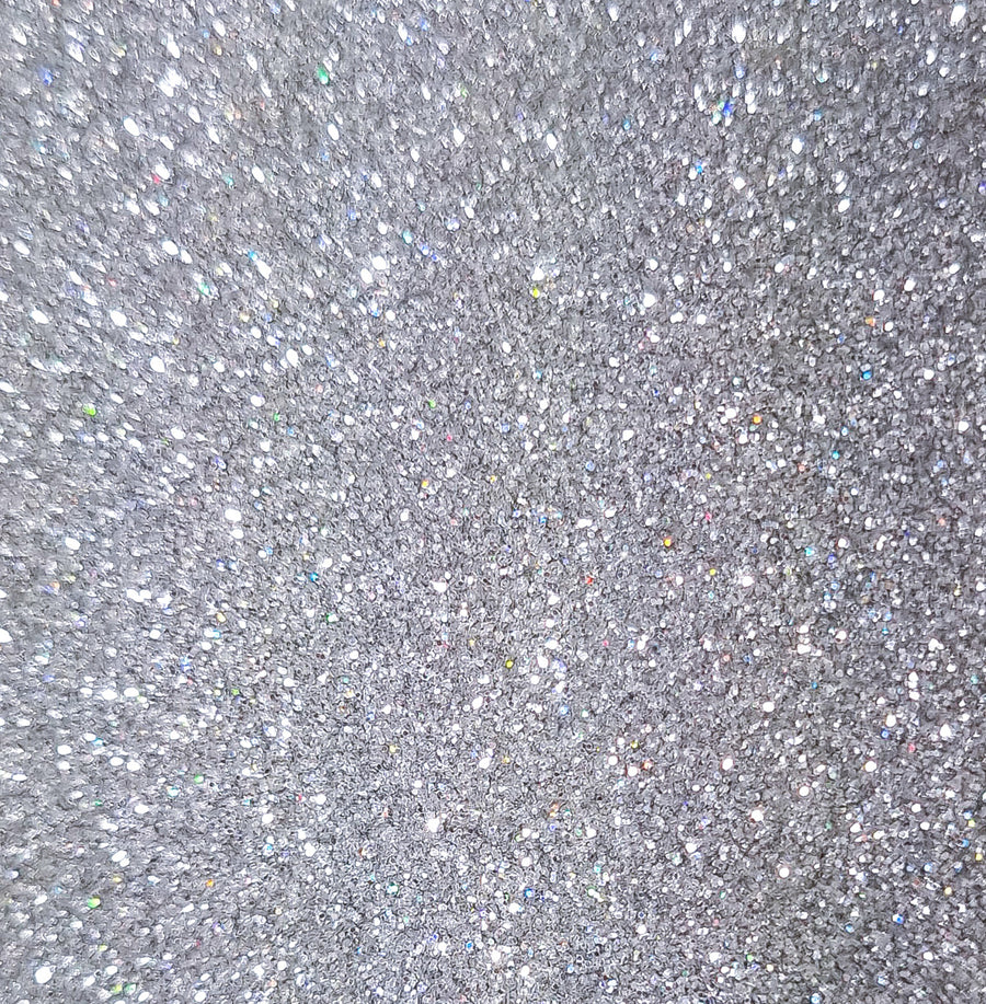 Fine Silver Holographic Glitter