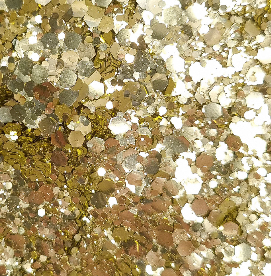Golden Morning Glitter