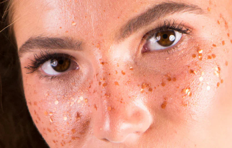 Paillettes Cuivre Moustache