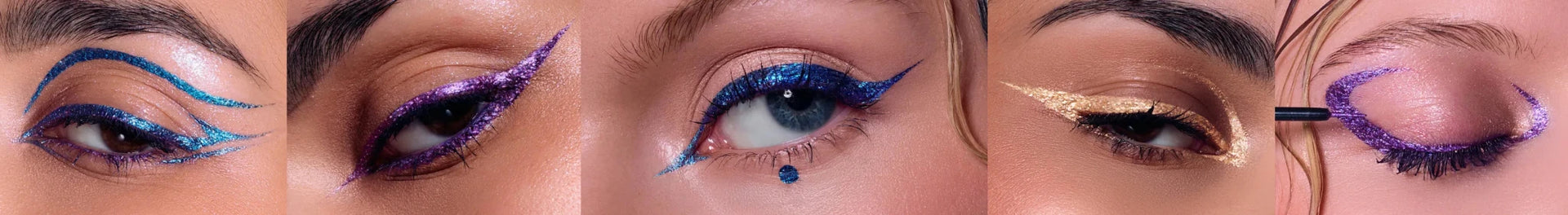 Eyeliners pailletés, métallisés & duochrome - Si Si La Paillette