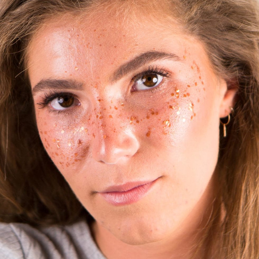 Haut bandeau rouge à paillettes