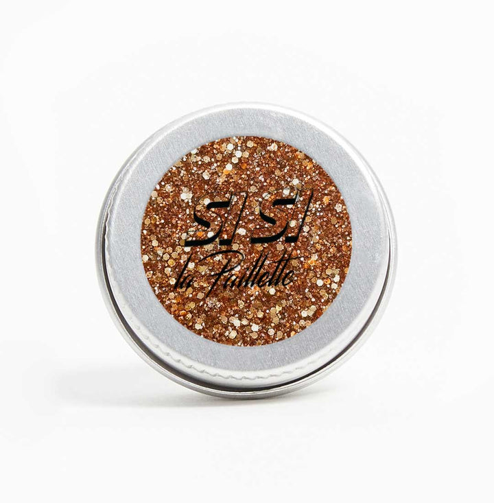 Paillettes Orange Métallique - Si Si La Paillette Paillettes brillante