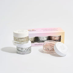 Coffret 3 Gels Pailletés - Les Bestsellers - Si Si La Paillette Gel pailleté gel pailleté