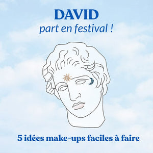 Notre David non pas national, ni international mais intergalaxional revient tout cet été pour partager avec vous ses aventures et ses idées makeup ! Objectif : se couvrir de paillettes !!