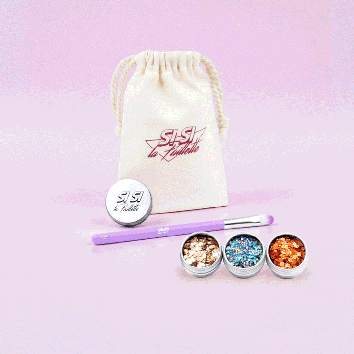 Kit Pailleté Personnalisable - Si Si La Paillette Bundle