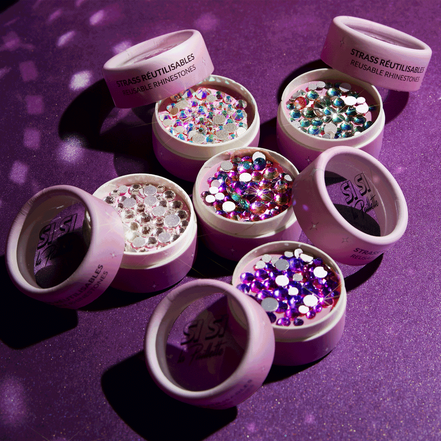 Strass Réutilisables en verre – Si Si La Paillette