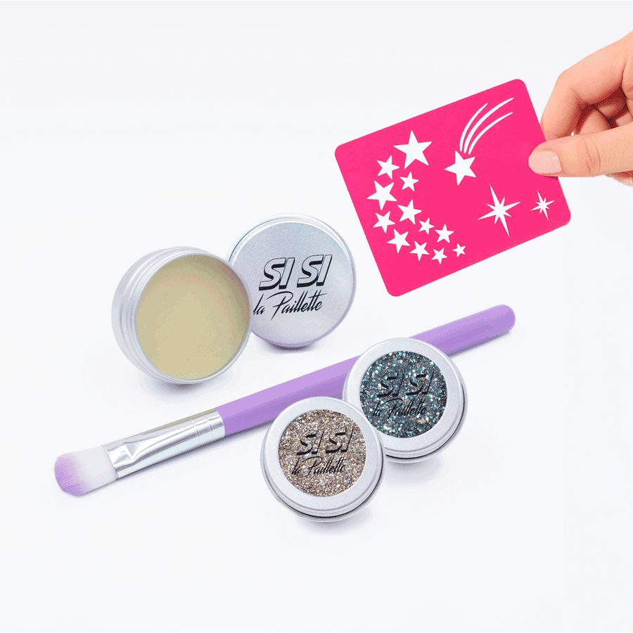 Kit Pochoir Paillettes - Personnalisable