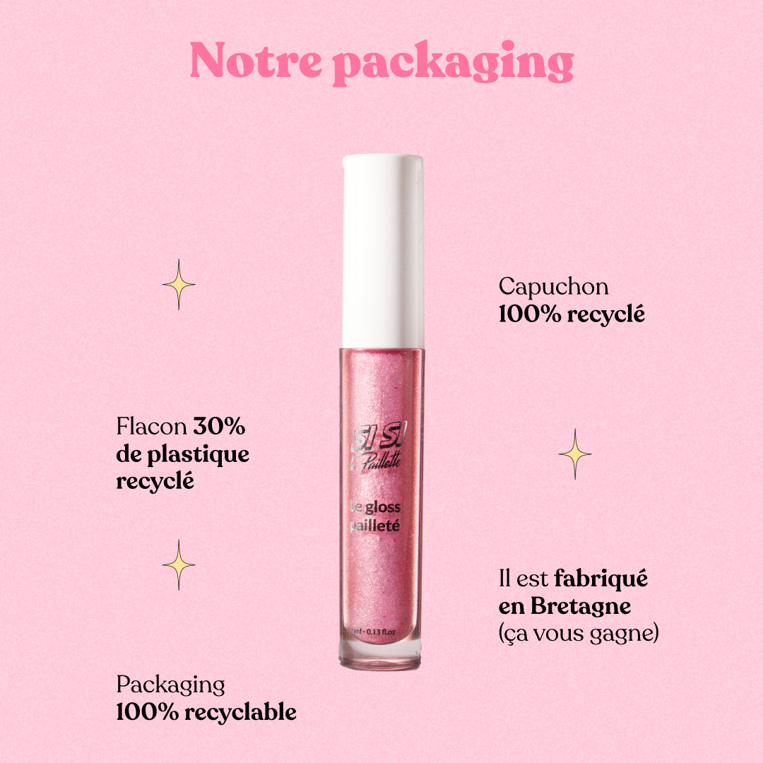 Gloss Pailleté Rose Pamela