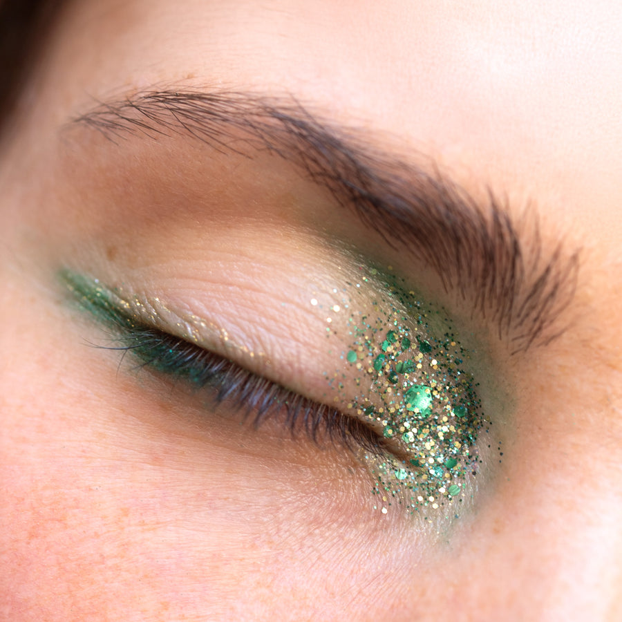 Green Kiss Glitter