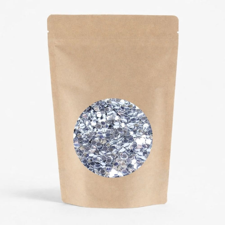 Paillettes Argenté Grosses - Sachet 100g - Si Si La Paillette Paillettes Braderie 02/26