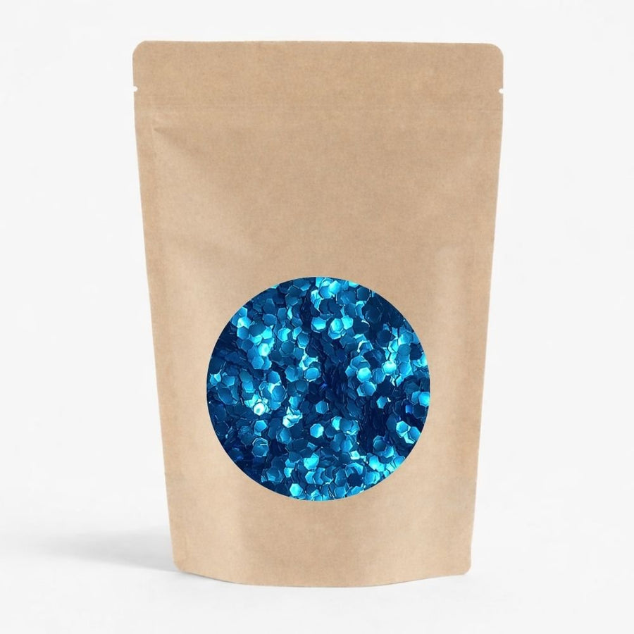 Paillettes Bleu Grosses - Sachet 100g - Si Si La Paillette Paillettes Braderie 02/26