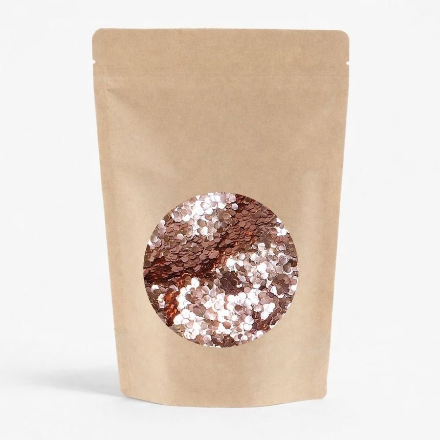 Paillettes Or Rose Grosses - Sachet 100g - Si Si La Paillette Paillettes Braderie 02/26