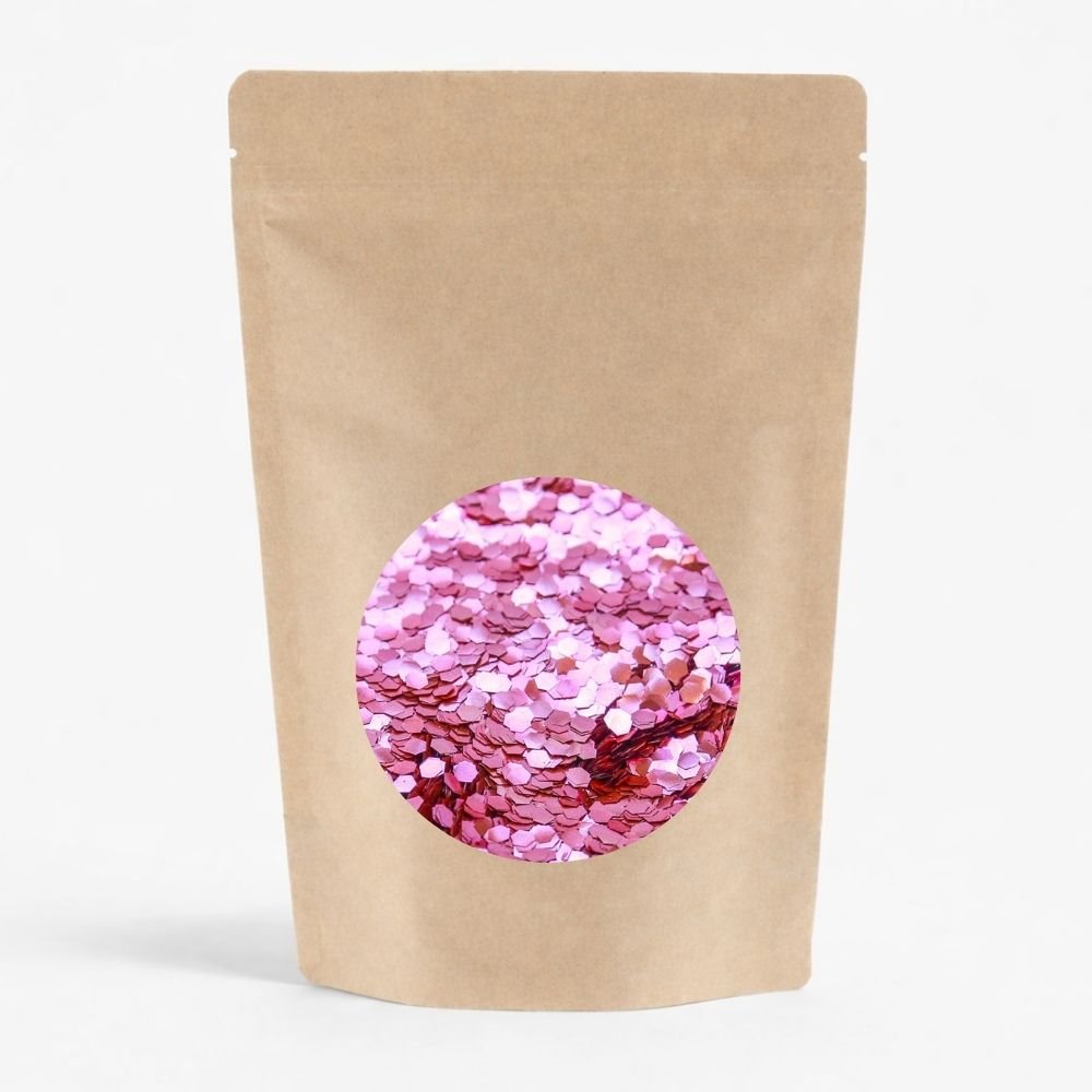 Paillettes Rose Grosses - Sachet 100g - Si Si La Paillette Paillettes Braderie 02/26