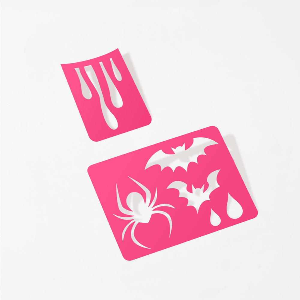 Set de 2 Pochoirs Halloween