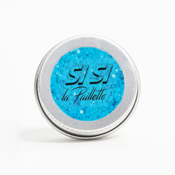 Paillettes Néon Bleu