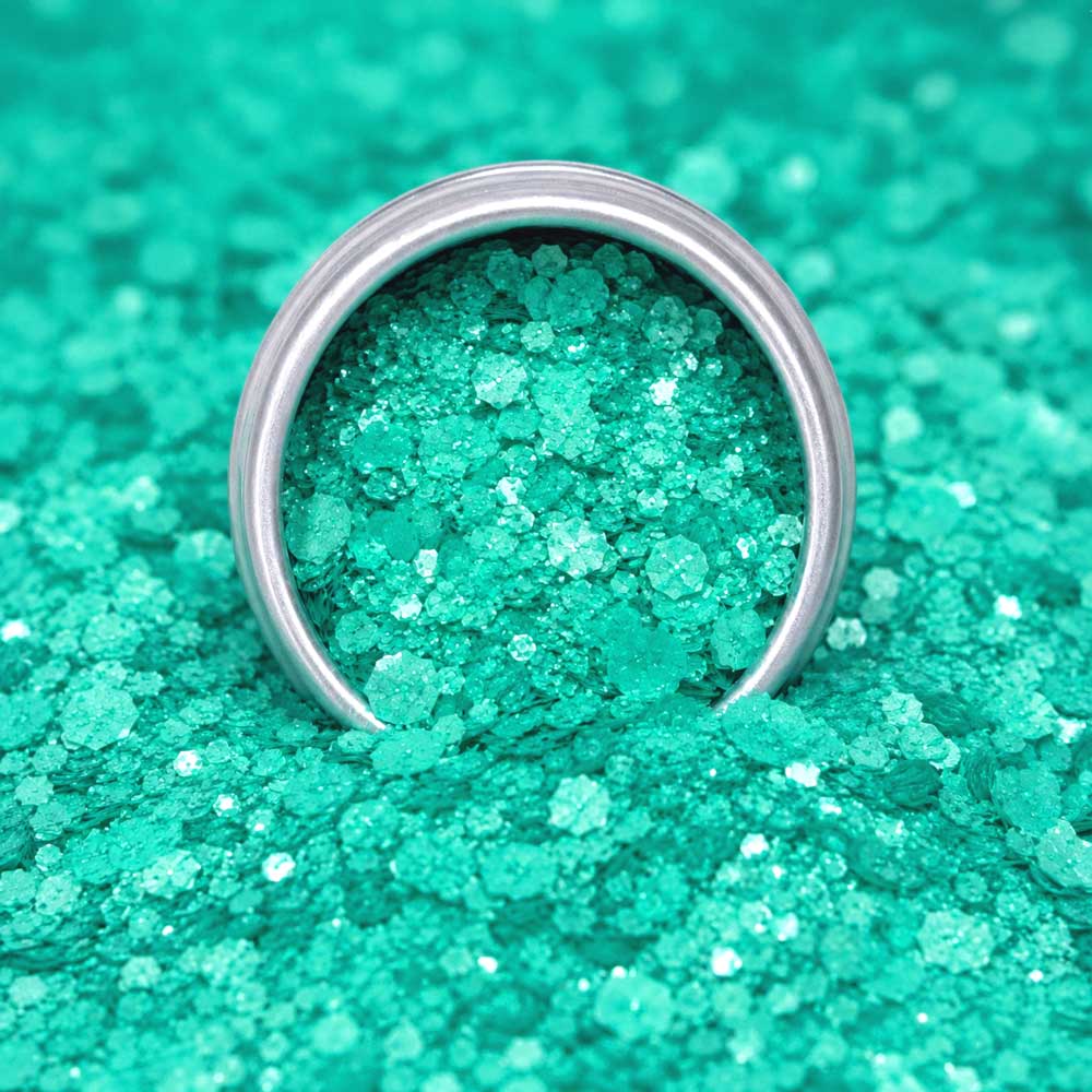 Paillettes Néon Vert Menthe
