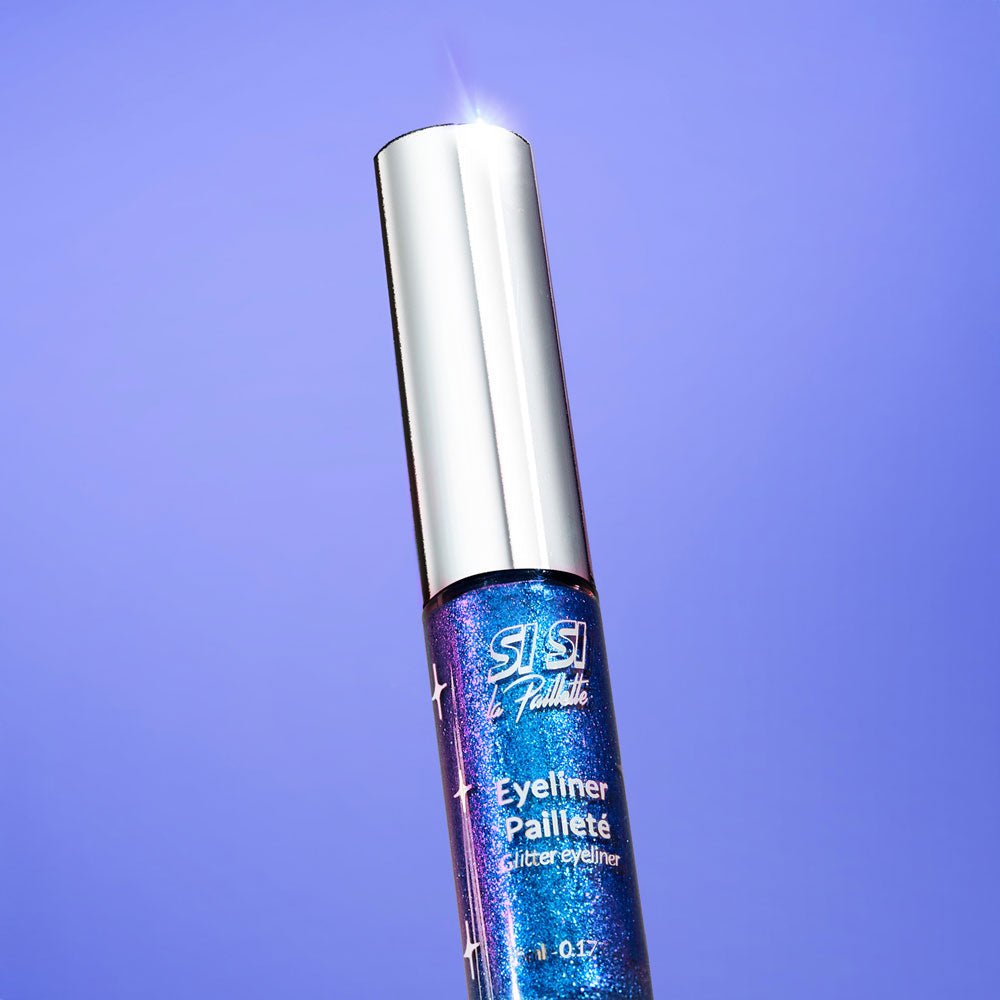 Eyeliner Pailleté Bleu Électrique - Si Si La Paillette Eyeliner