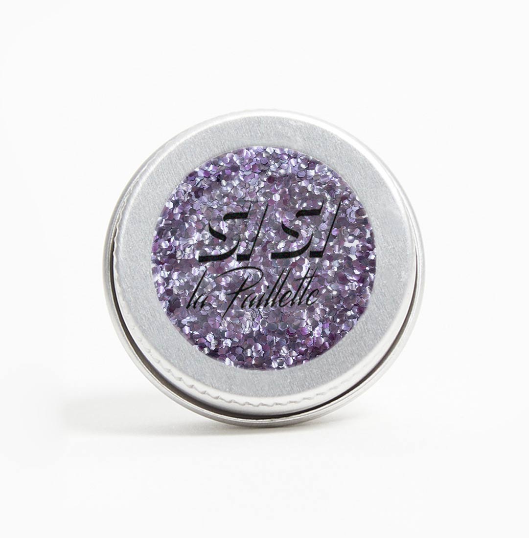 Medium Purple Glitter