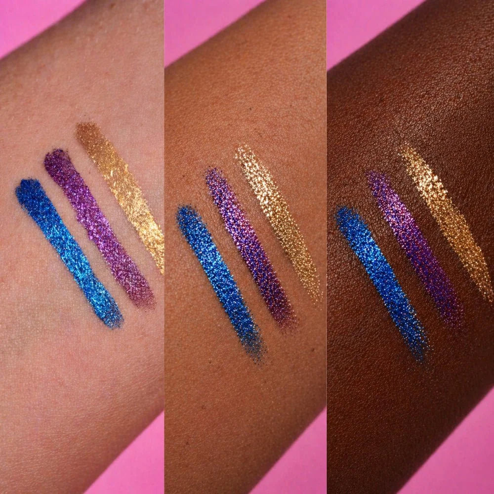 Set Eyeliner et Strass - Violet