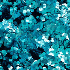 Paillettes Turquoise Grosses - Sachet 100g - Si Si La Paillette Paillettes Braderie