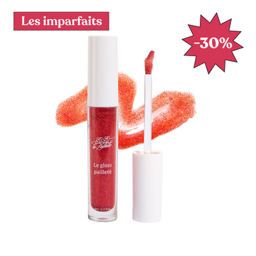 Imparfait - Gloss Pailleté Rubis Chéri