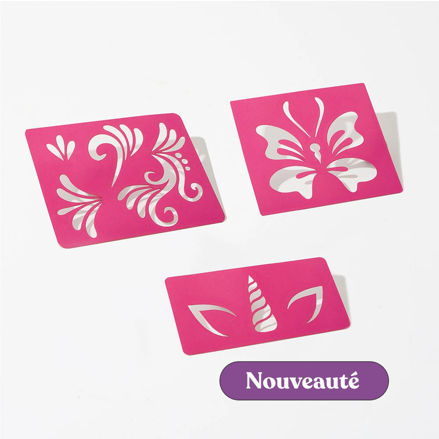 Set of 3 Carnival Stencils