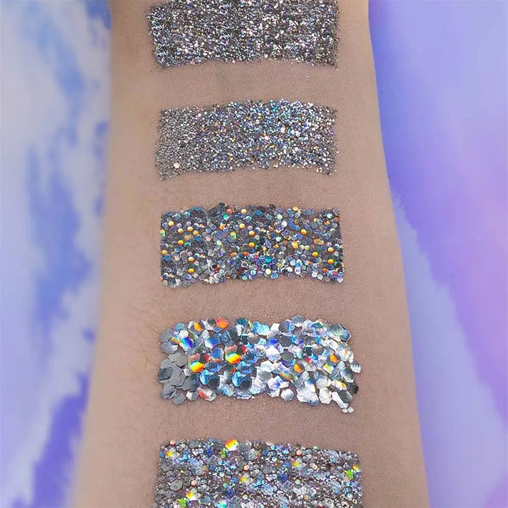 Paillettes Holo Argenté Grosses - Sachet 100g - Si Si La Paillette Paillettes Braderie 02/26