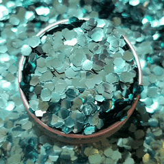Paillettes Turquoise Grosses - Sachet 100g - Si Si La Paillette Paillettes
