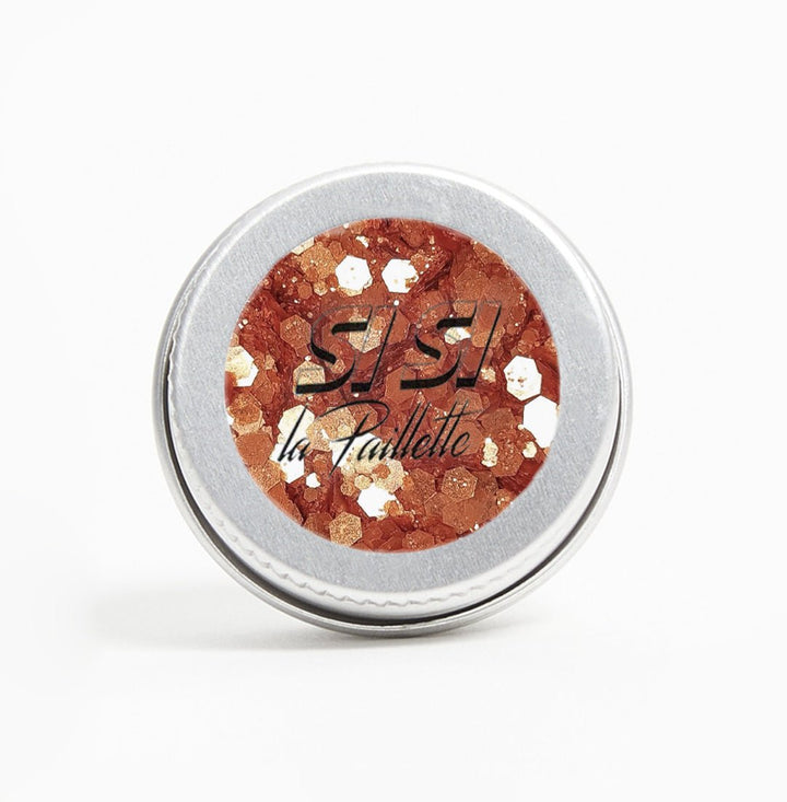 OFFERT - Paillettes Cuivre Moustache - Si Si La Paillette Offert exclu